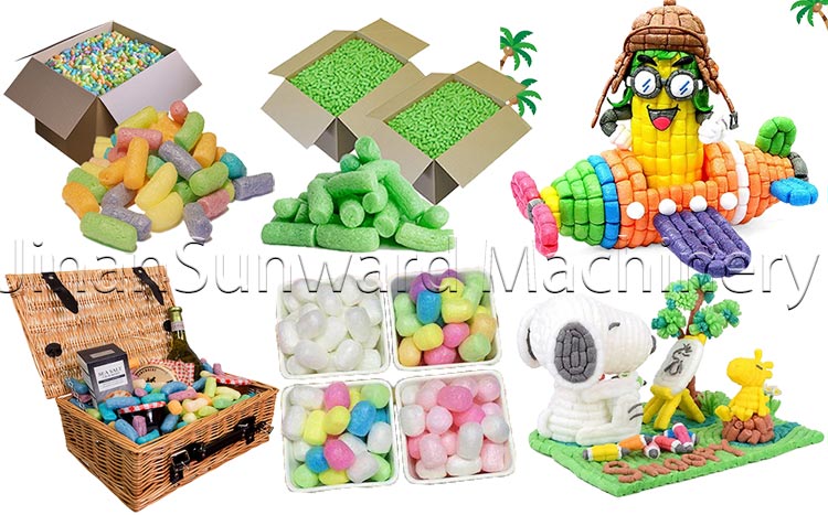 Biodegradable Packing Foam Peanuts Producing Line Biodegradable Packing Foam Peanuts Producing Line