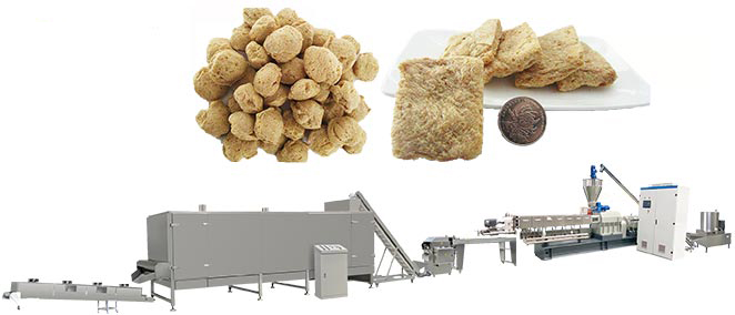 Textured Soya Protein Processing Line Textured Soya Protein Processing Line